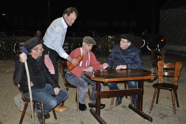 Eerste buitenrepetitie in een historisch decor