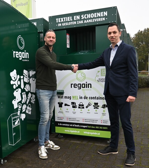 Regain Recycables uit Cuijk nieuwe inzamelaar voor textiel