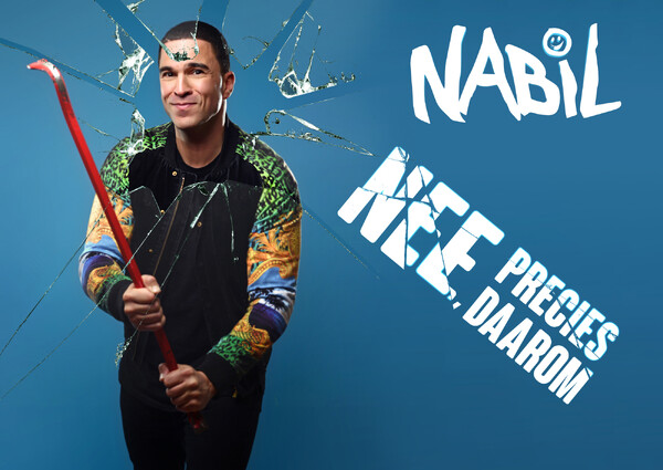 Vrijdag 3 mei in theater Myllesweerd: Nabil | Nee, precies daarom