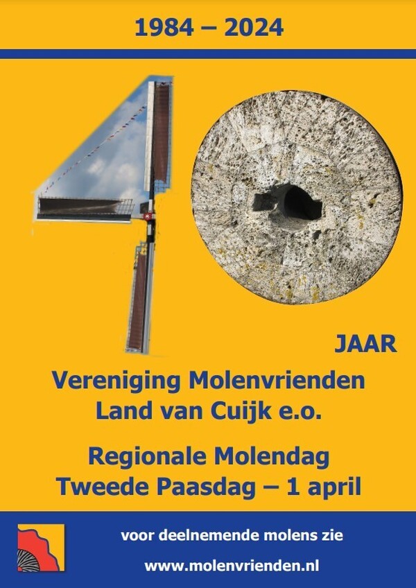 2e Paasdag Molendag Land van Cuijk en omstreken