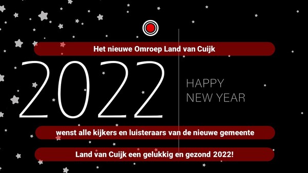 De beste wensen voor 2022!