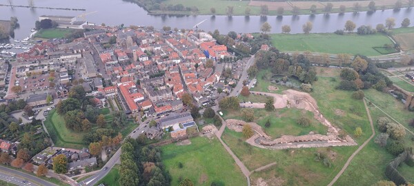 Vestingcontouren Stad Grave worden weer zichtbaar