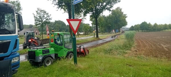 Vernieuwing asfaltlaag fietspad tussen Cuijk en Haps