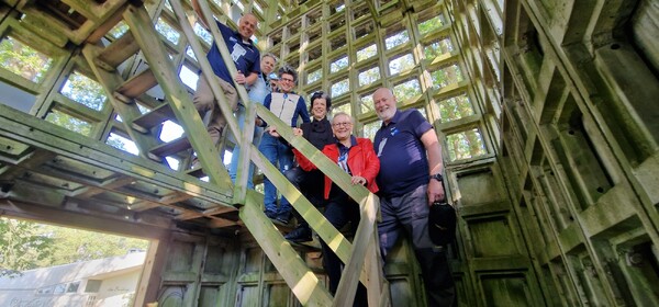 200ste bezoeker aan de Luchtwachttoren Maashees op Open Monumentendag