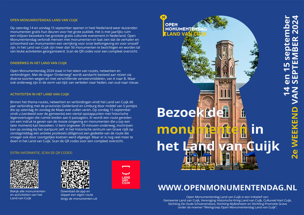 Bezoek de monumenten van het Land van Cuijk