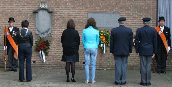 Dodenherdenking Grave op 4 mei met wethouder Joost Hendriks