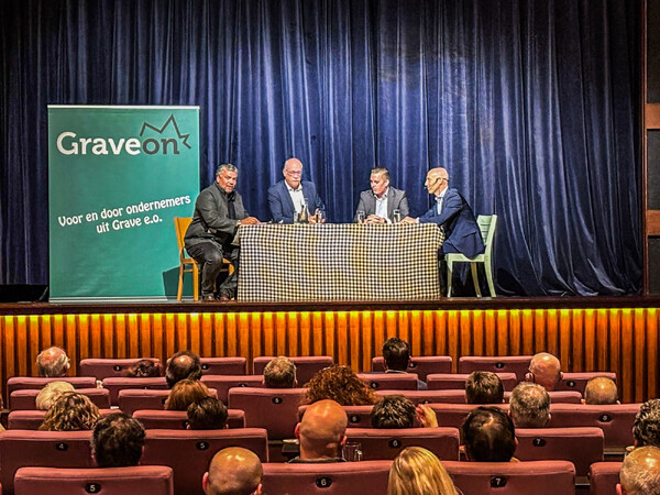 Terugblik op het Ondernemerscafé Graveon: Inspirerende avond voor ondernemers uit Grave en omgeving