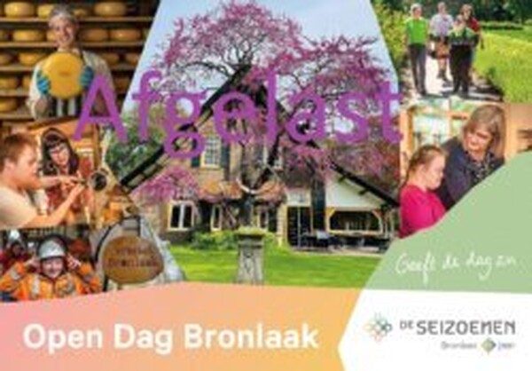 Open Dag Bronlaak afgelast