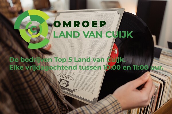 CJG Land van Cuijk te gast in 'De Bedrijven Top 5'