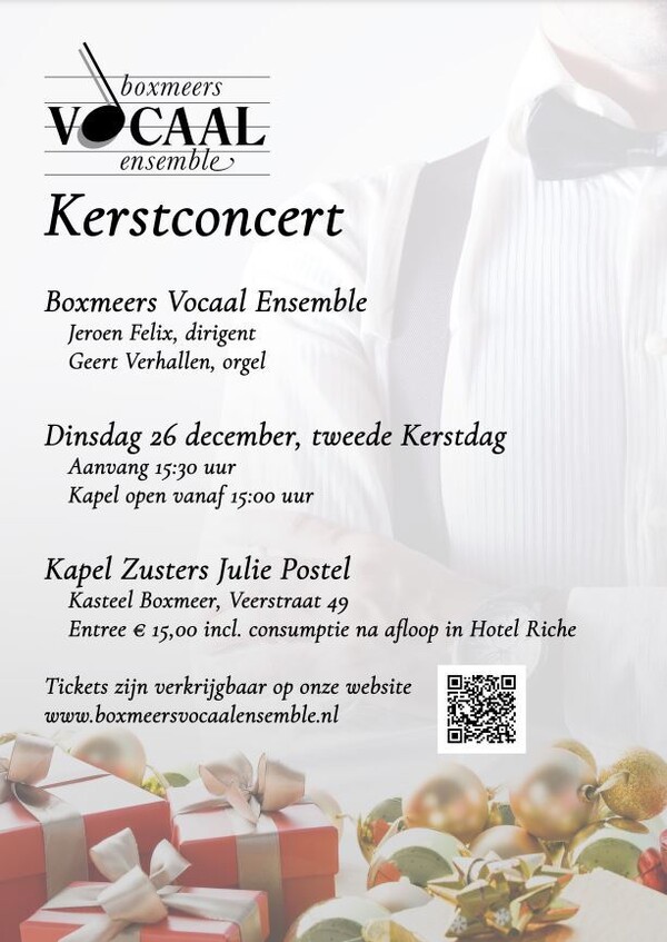 Boxmeers Vocaal Ensemble Kerstconcert