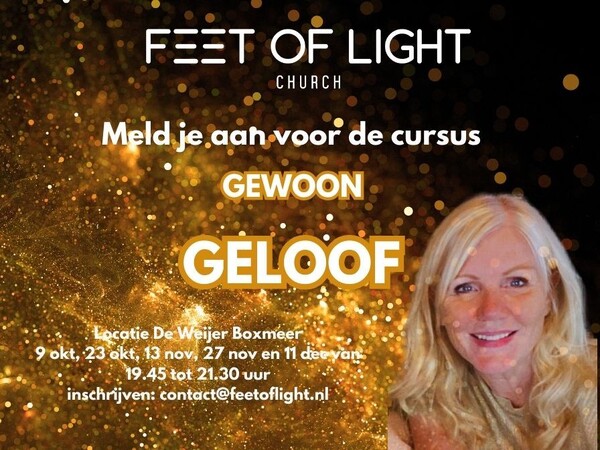 Cursus Gewoon Geloof start in De Weijer