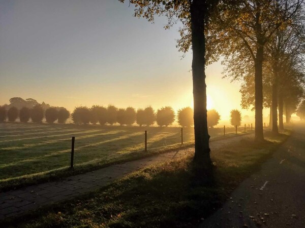 15 Oktober Herfstiezwerftietocht door het mooie Oeffeltse landschap