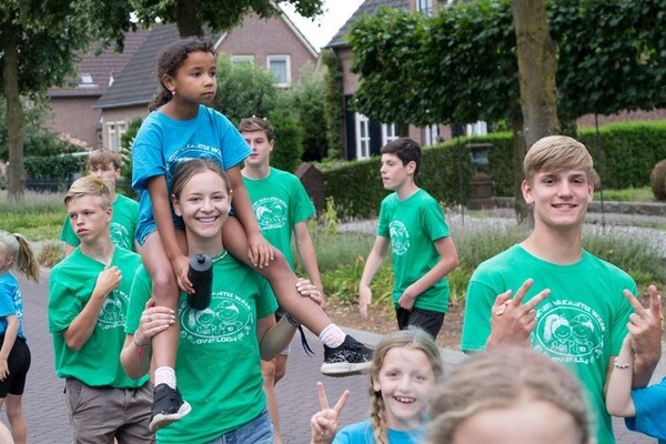 Kindervakantieweek in Overloon sluit af met een schuimparty