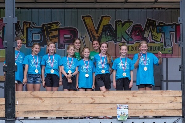 Kindervakantieweek in Overloon sluit af met een schuimparty