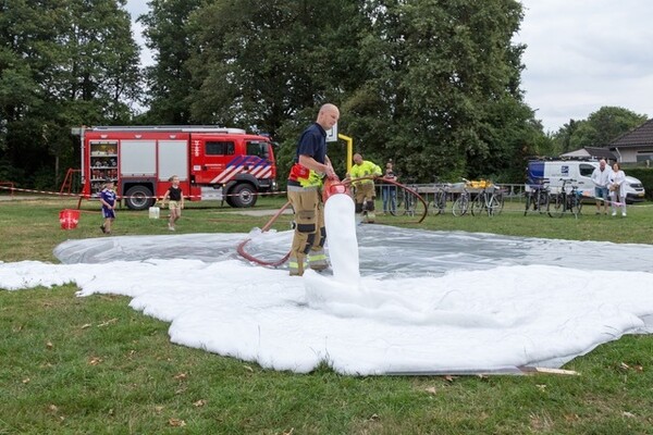 Kindervakantieweek in Overloon sluit af met een schuimparty