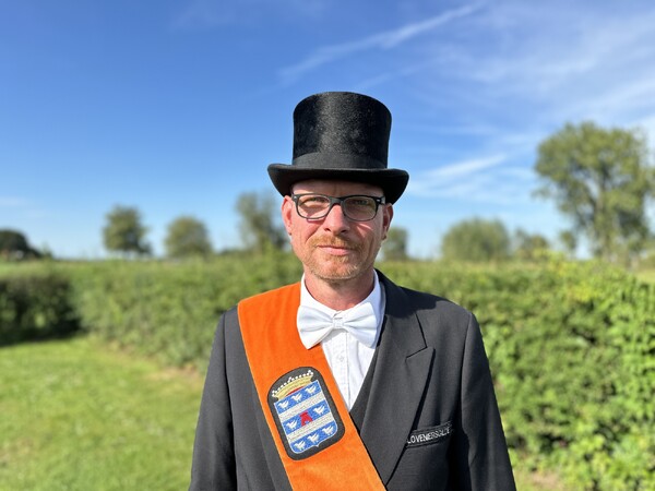 Roel van de Es de nieuwe koning van het Graafse Cloveniersgilde