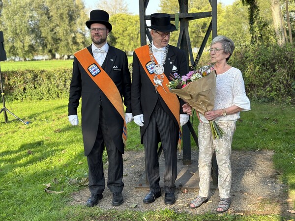 Henk van de Westerlo nieuwe koning Cloveniersgilde Grave