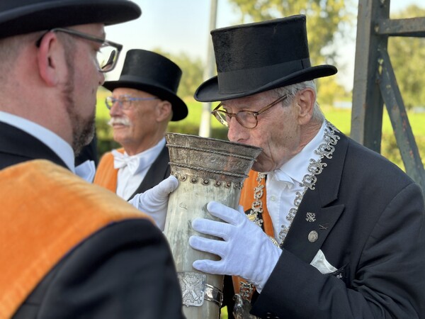 Henk van de Westerlo nieuwe koning Cloveniersgilde Grave