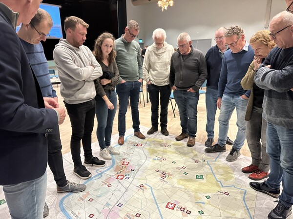 Interessante brainstormsessie over Omgevingsvisie Land van Cuijk