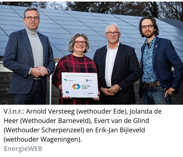 Gemeente als afnemer stimuleert opwekking duurzame energie