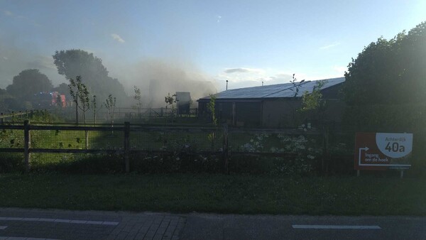 Middelbrand in Mill