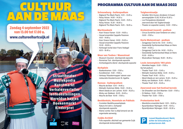 Cultuur aan de Maas 2022