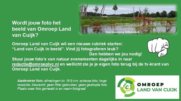 Nieuw bij Omroep land van Cuijk