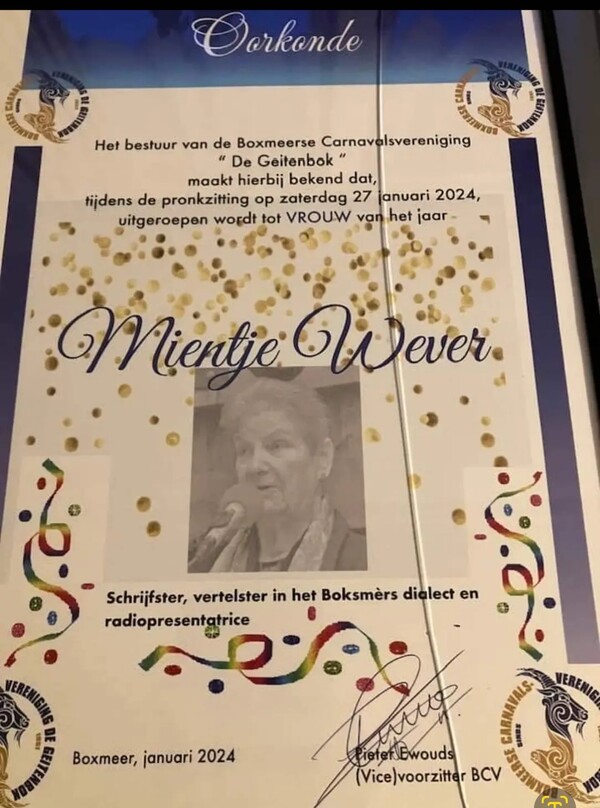 Mientje Wever 