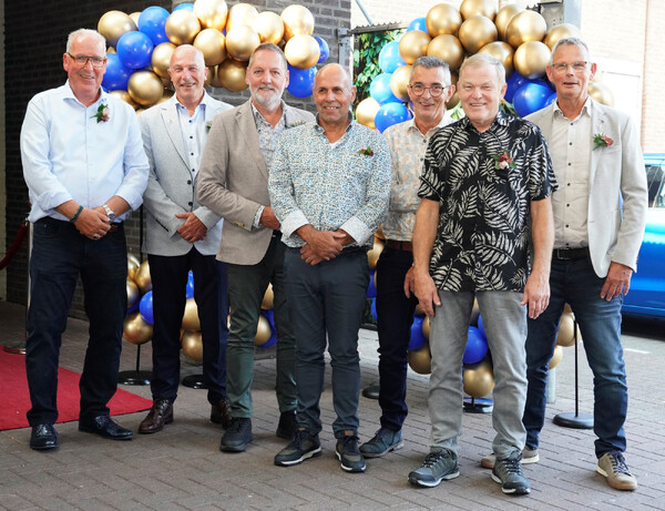 7x 50-jarig werkjubileum bij Marel Boxmeer