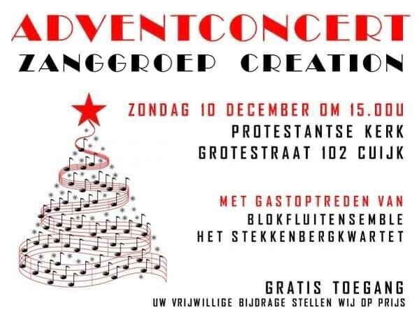 Adventsconcert Cuijk