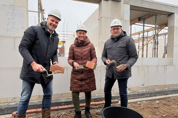 Officiële start bouw 20 huurappartementen Cuijkse Cantheelen Cuijk