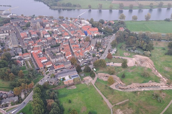 Vestingcontouren Stad Grave worden weer zichtbaar