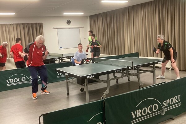 Tafeltennisseizoen begonnen