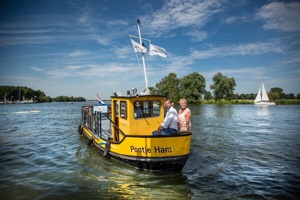 Ontdek al fietsend beide oevers van de Maas tijdens de Pontjesdagen! 