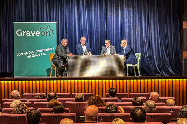 Terugblik op het Ondernemerscafé Graveon: Inspirerende avond voor ondernemers uit Grave en omgeving