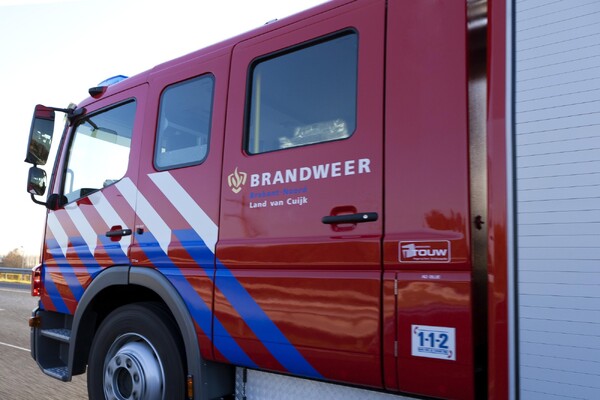 Aantal brandmeldingen in Land van Cuijk blijft dalen