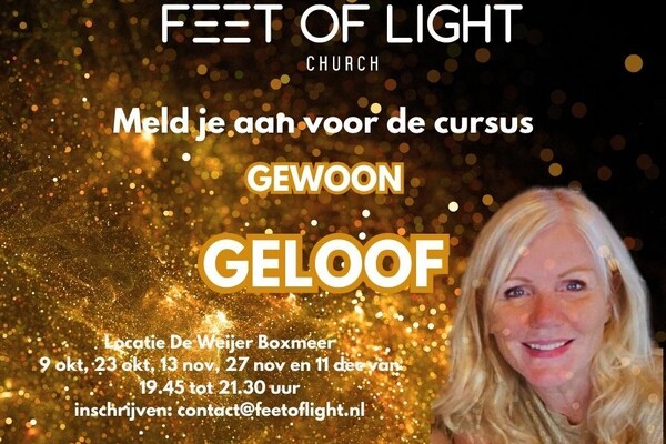 Cursus Gewoon Geloof start in De Weijer