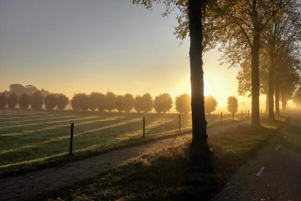 15 Oktober Herfstiezwerftietocht door het mooie Oeffeltse landschap