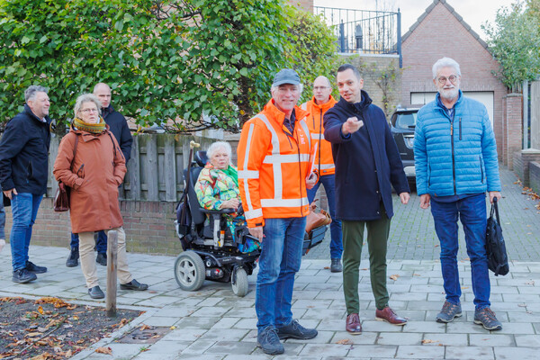 Schouw van gemeente  Land van Cuijk met Platform Toegankelijk Mill