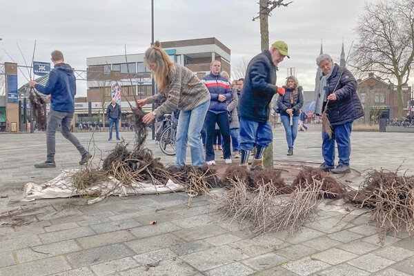 Natuurvereniging IVN Grave deelt gratis boompjes en struiken uit