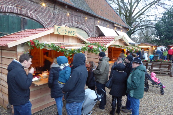 Kerstmarkt net over de grens