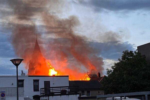 Zeer grote brand in Steenstraat Boxmeer